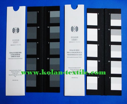 <b>AATCC Gray Scale for Color Change & Staining 沾变色灰卡</b>