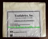 Testfabrics Undyed Unbleached unmercerized cotton AATCC133棉布